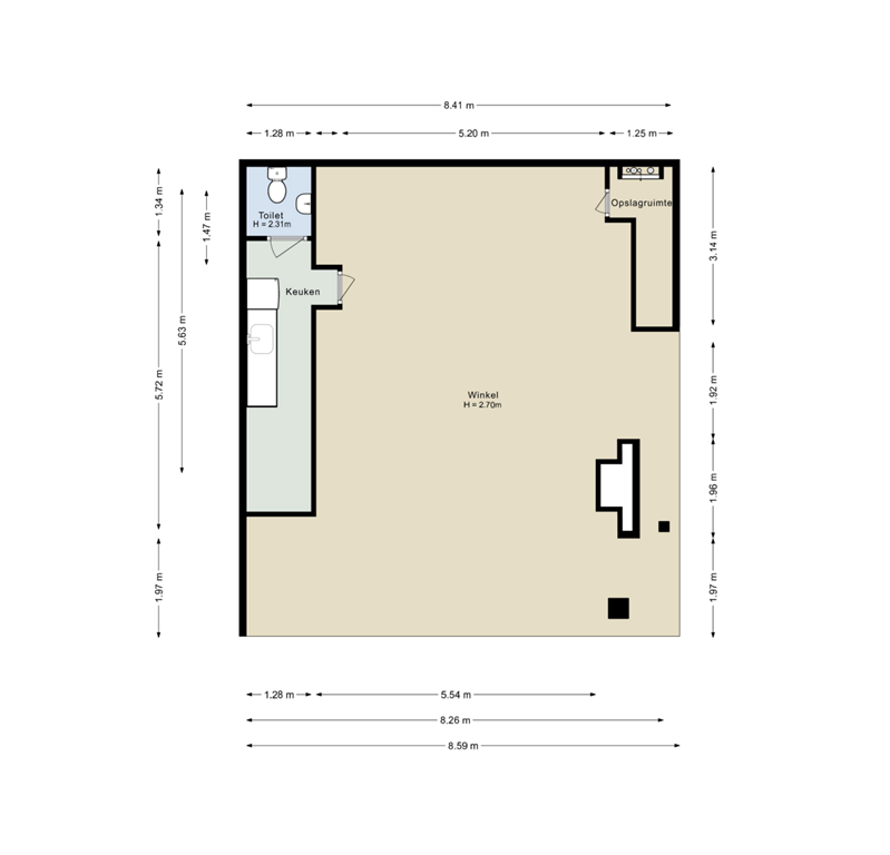 mediumsize floorplan